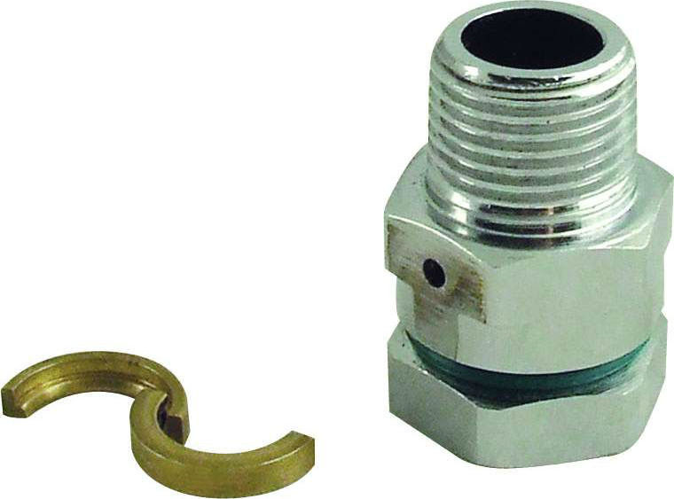 Plumbing stainless steel hose male fittings connector Tee