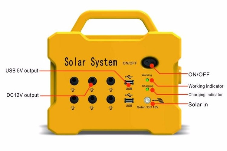 10W solar home lighting system panel kits  solar energy systems for sale