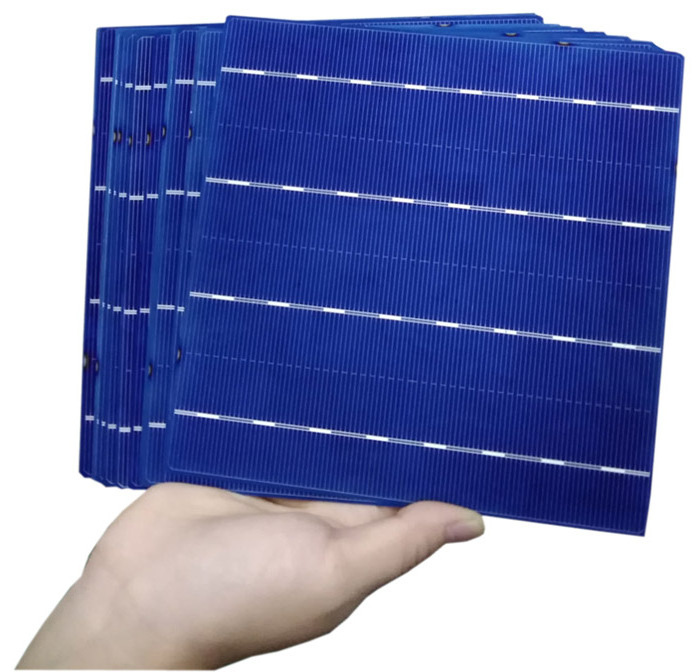 High efficiency poly photovoltaic solar cells  with tabbing wire