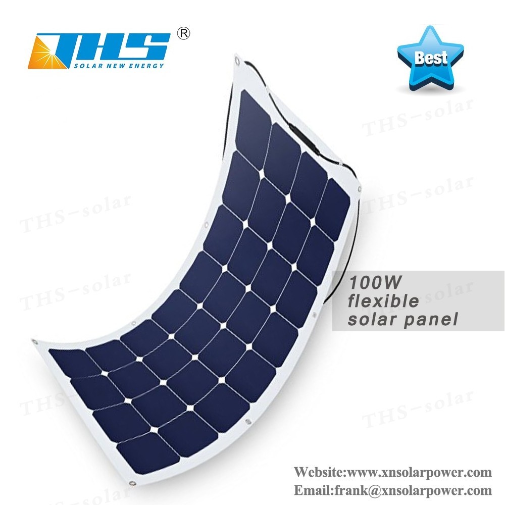 120W High Efficiency thin film solar panels Flexible Solar Panel rollable solar panel