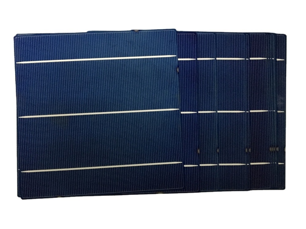 Poly 3bb dye solar cell tabbed  wire pv cells with A grade good quality