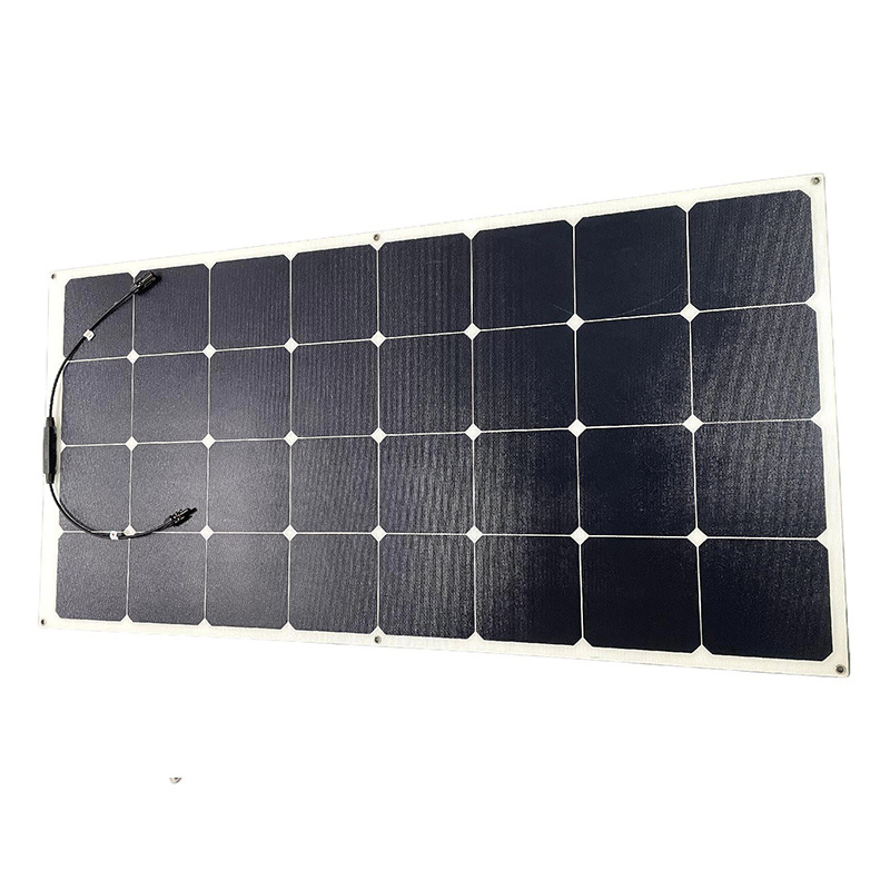 2024  manufacture price 100W-200Watt  ETFE High efficiency mono  flexible solar panel   for hiking RV and camping