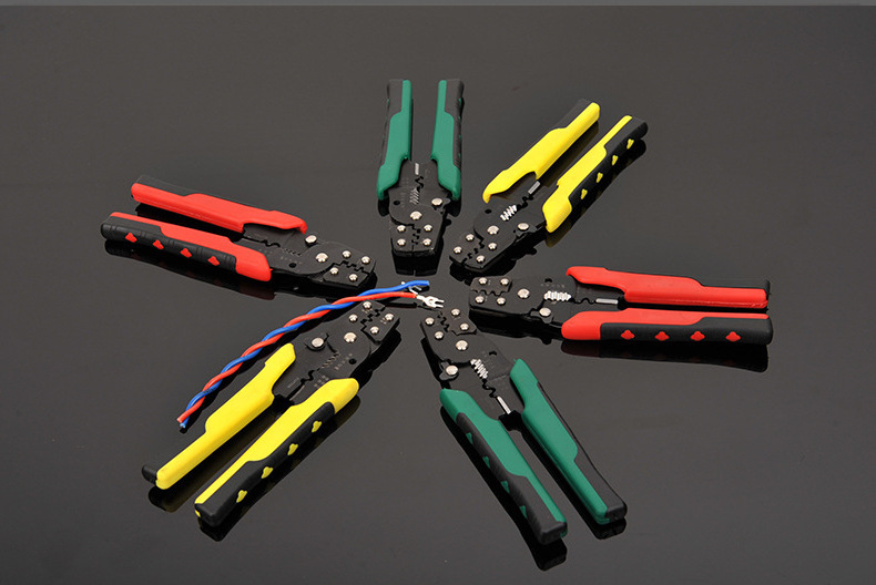 Multifunctional Wire Stripper,Labor-saving And Durable,Electrician's Scissors,Crimping And Cable Stripping Pliers