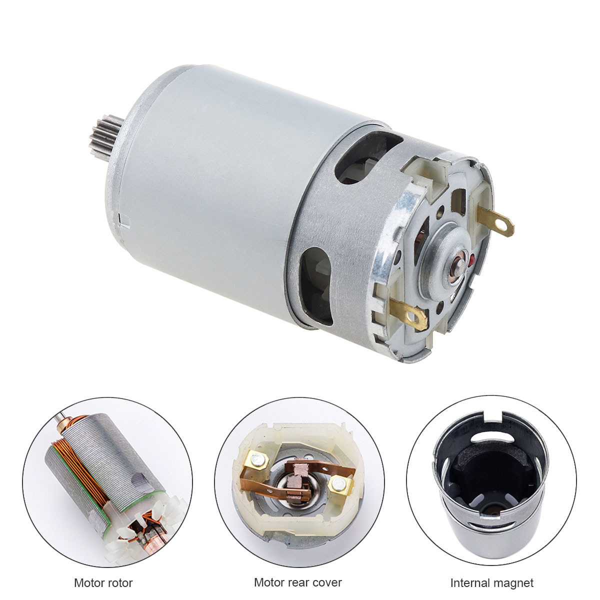 Wholesale High Torque Permanent Magnet Dc Motor 29000rpm 21v Small Electric Motor