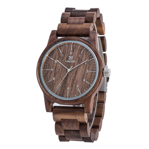 UWOOD 1007 Men Women Quartz Movement Watch For Men And Women Wooden Watches Casual Wood Wristwatch OEM