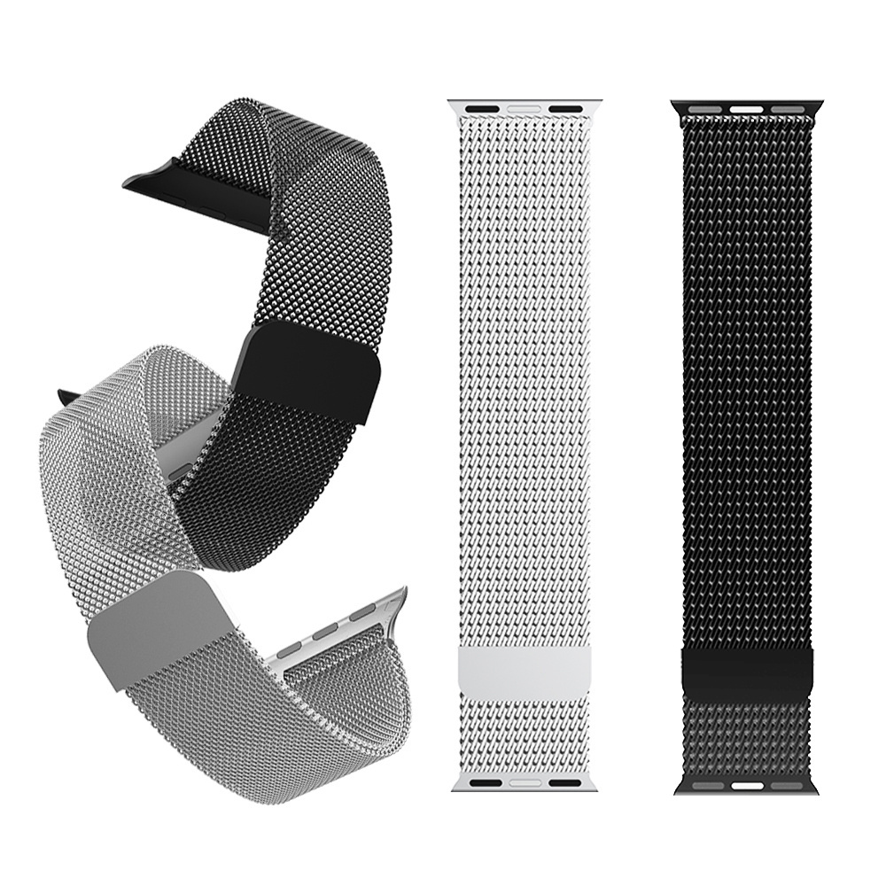 Lightness Replacement Wristbands Silicone Watch Band stainless steel smart watch band luxury ultra  watch strap