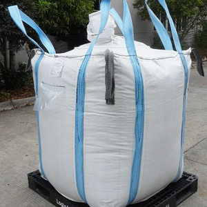 1.5 ton super sack 1000kg Tubular FIBC Jumbo Big Ton Bag Bulk bag With top spout and bottom spout