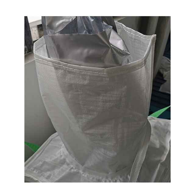 3 ton super sack 1000kg Tubular FIBC Jumbo Zipper Ton Bulk bag with AL liner