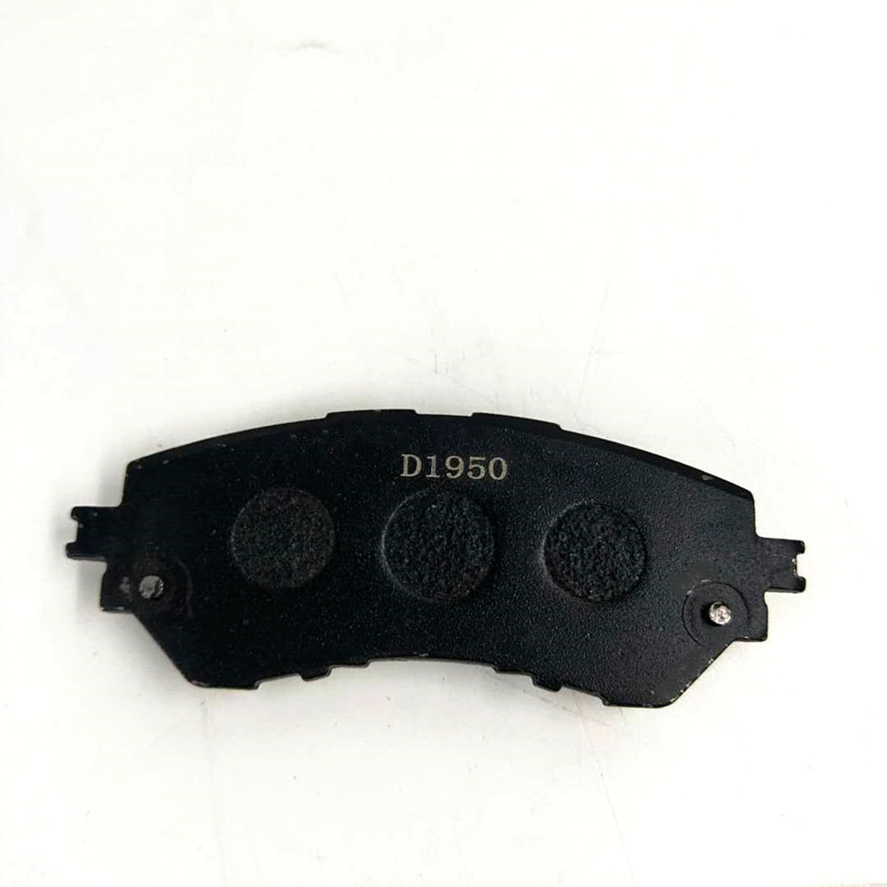 Heat dissipation disc japanese brand car brake pads D1950 for toyota