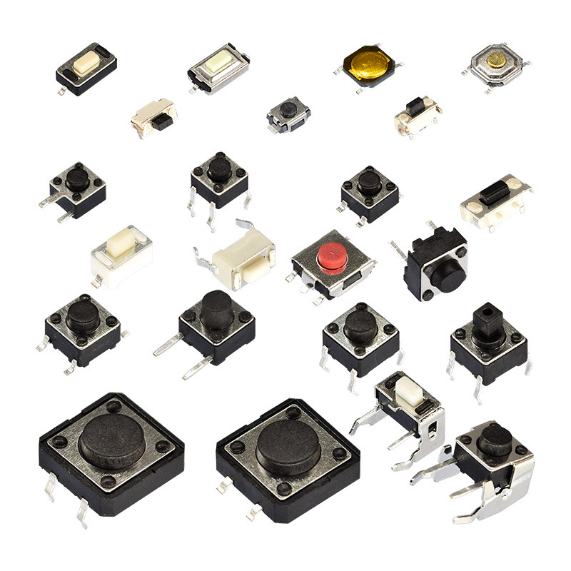 Cheap Tact Switch DIP SMD Tactile Micro Push Button Switch Micro Switch For Electronic Mobile Devices