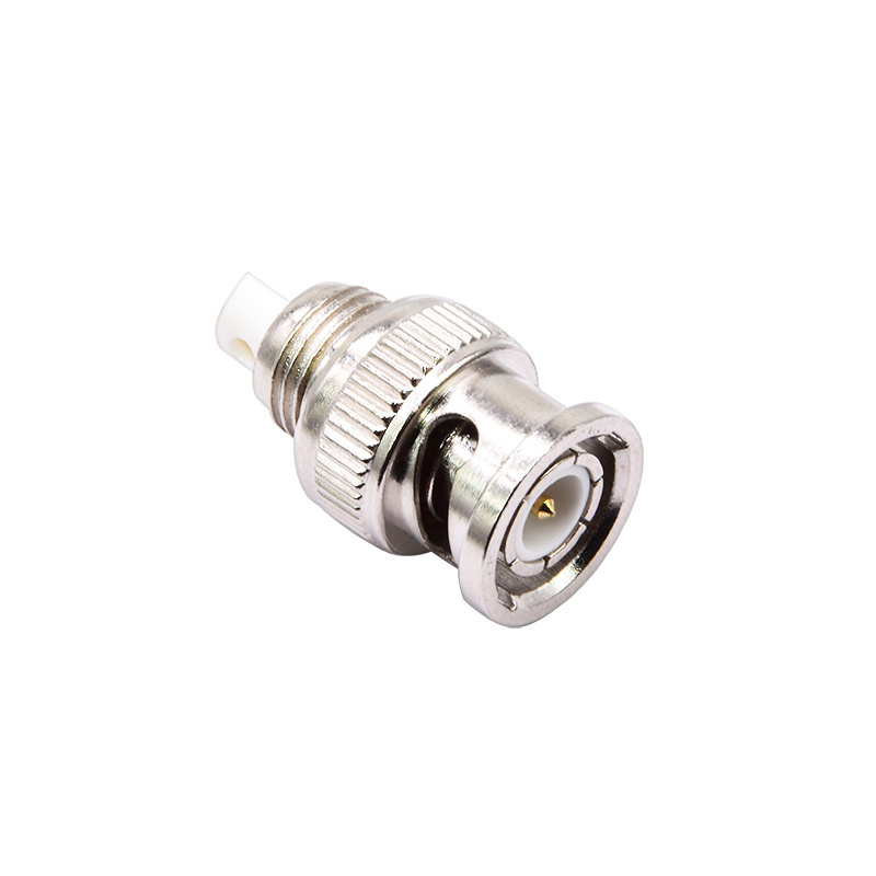 BNC Male 50 ohm injection molded crimping RF coaxial BNC Connector