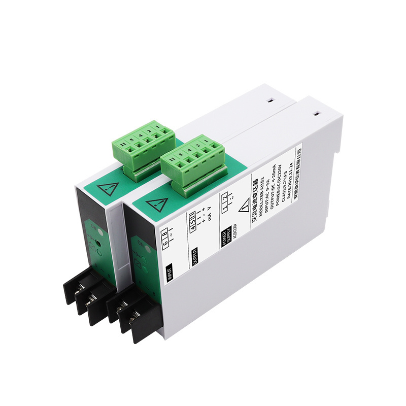 AC Voltage Transmitter Factory Voltage Transmitter Output 4-20mA 35mm Din Rail 0-1000V BSA-U AC Voltage Transmitter