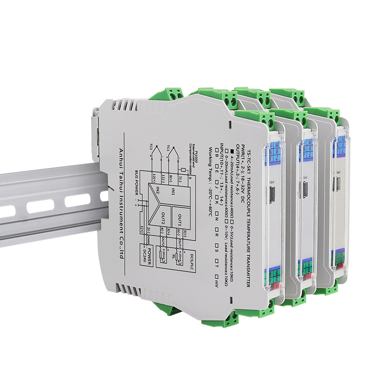 High Accuary Ampere Signal Isolator Transmitter Ac Current Transducer Transmitter 4-20mA