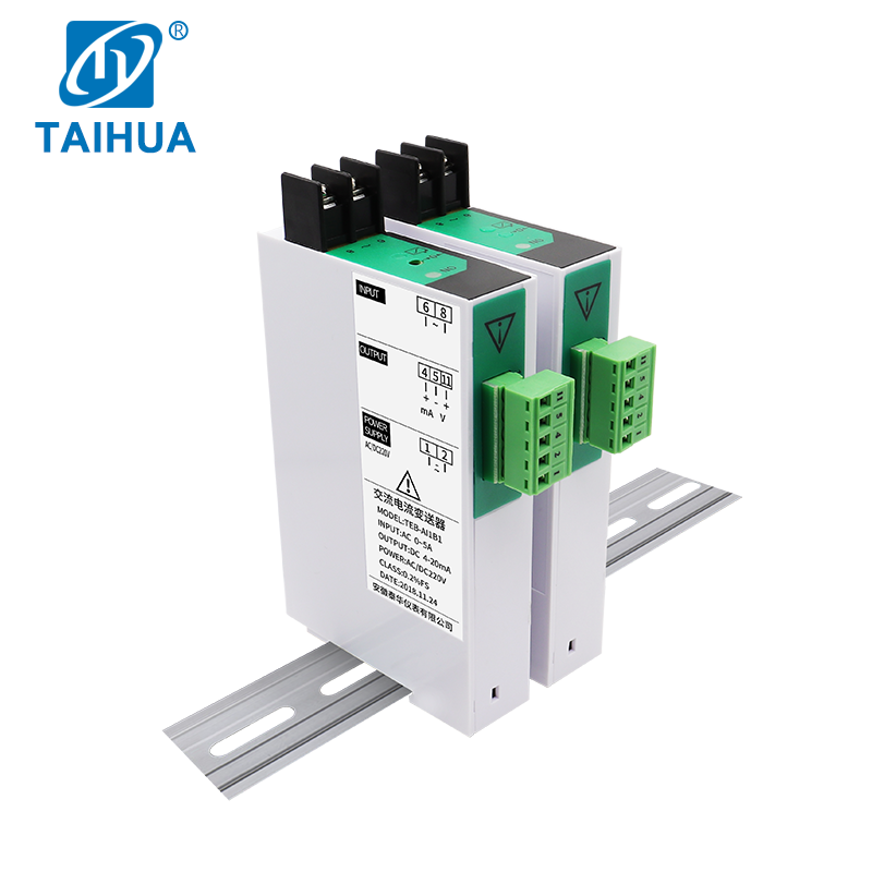 AC Voltage Transmitter Factory Voltage Transmitter Output 4-20mA 35mm Din Rail 0-1000V BSA-U AC Voltage Transmitter