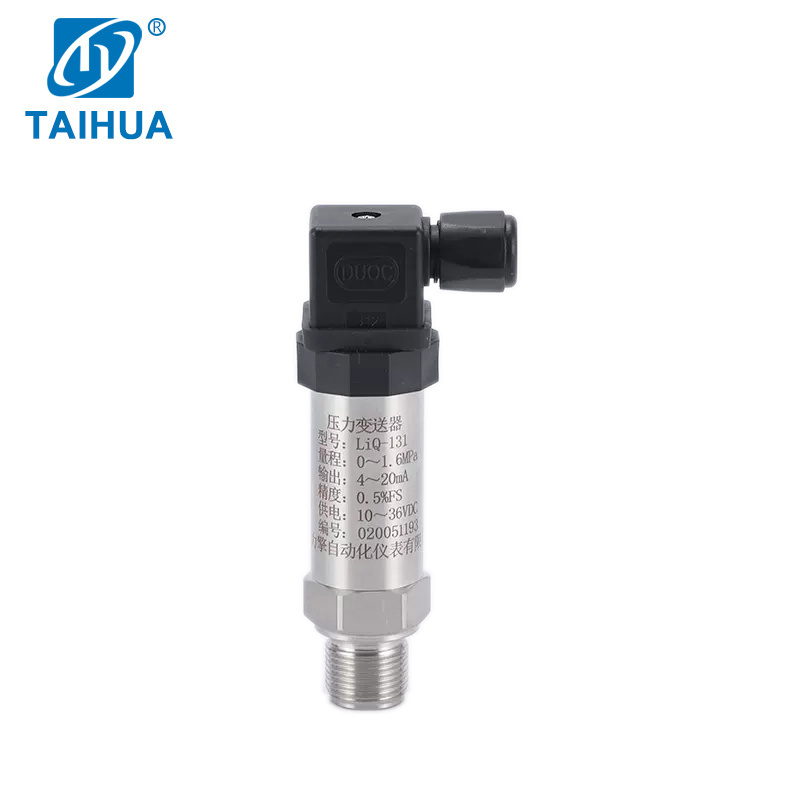 Water Pressure Meter 0-10v Silicon Pressure Sensor 20mA Monitor Pressure Transducer