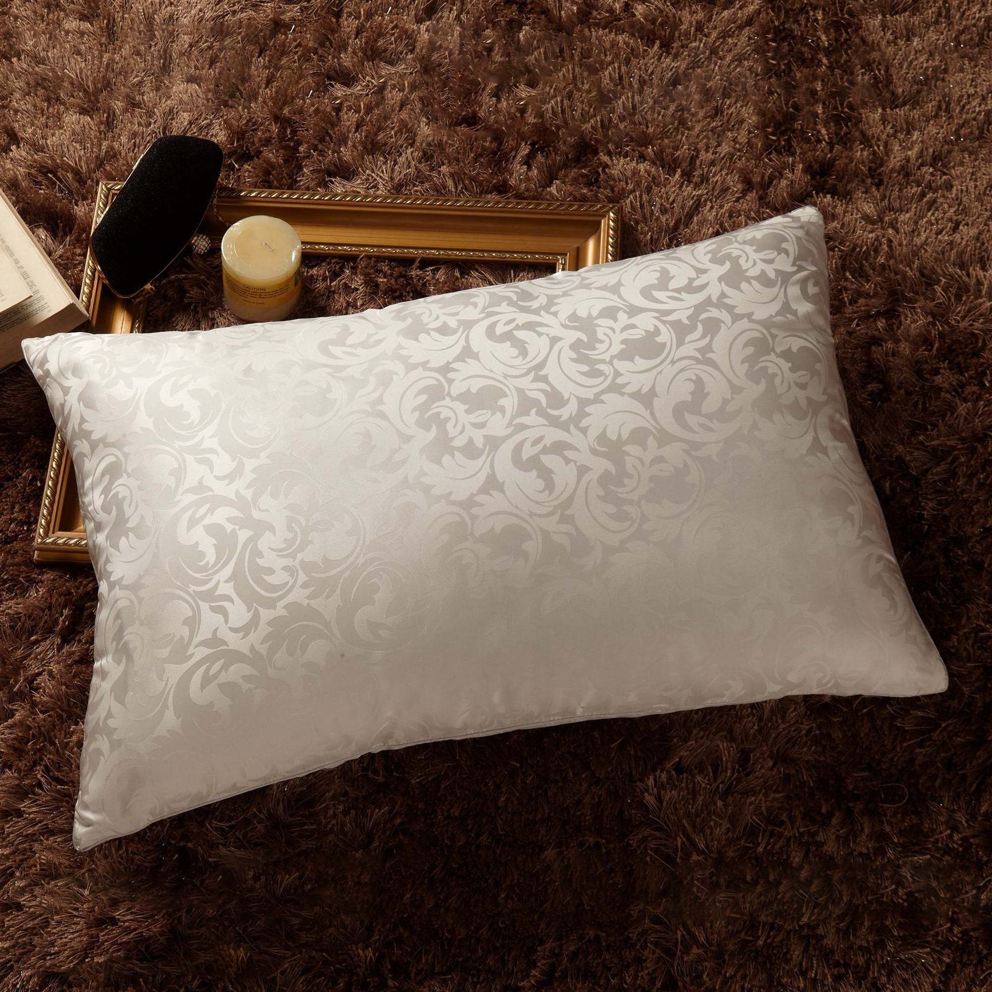 Custom Size Mulberry Silk Pillow 100% Silk Filled Pillow with Silk Shell