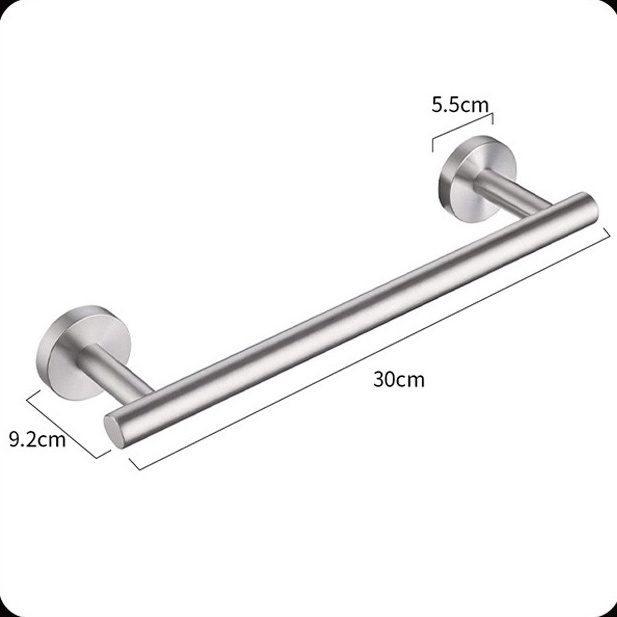 Modern Hand Towel Holder for Bathroom SUS304 Stainless Steel Construction - Variety Pack Bathroom Towel Rack