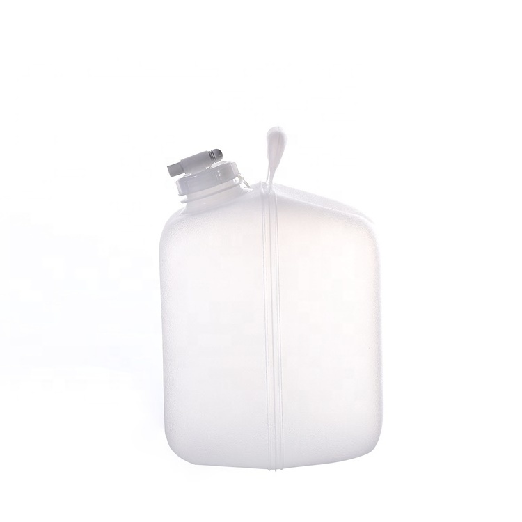 10L Food Grade Ldpe Foldable Water Container Relief Supplies Semi Collapsible Jerry Can With Tap