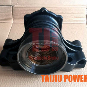 HINO EF700 PRECISION CASTING TRUNNION SEAT WITH BUSHING BLACK HEIGHT 79MM