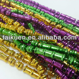 Bamboo Mardi Gras Beads