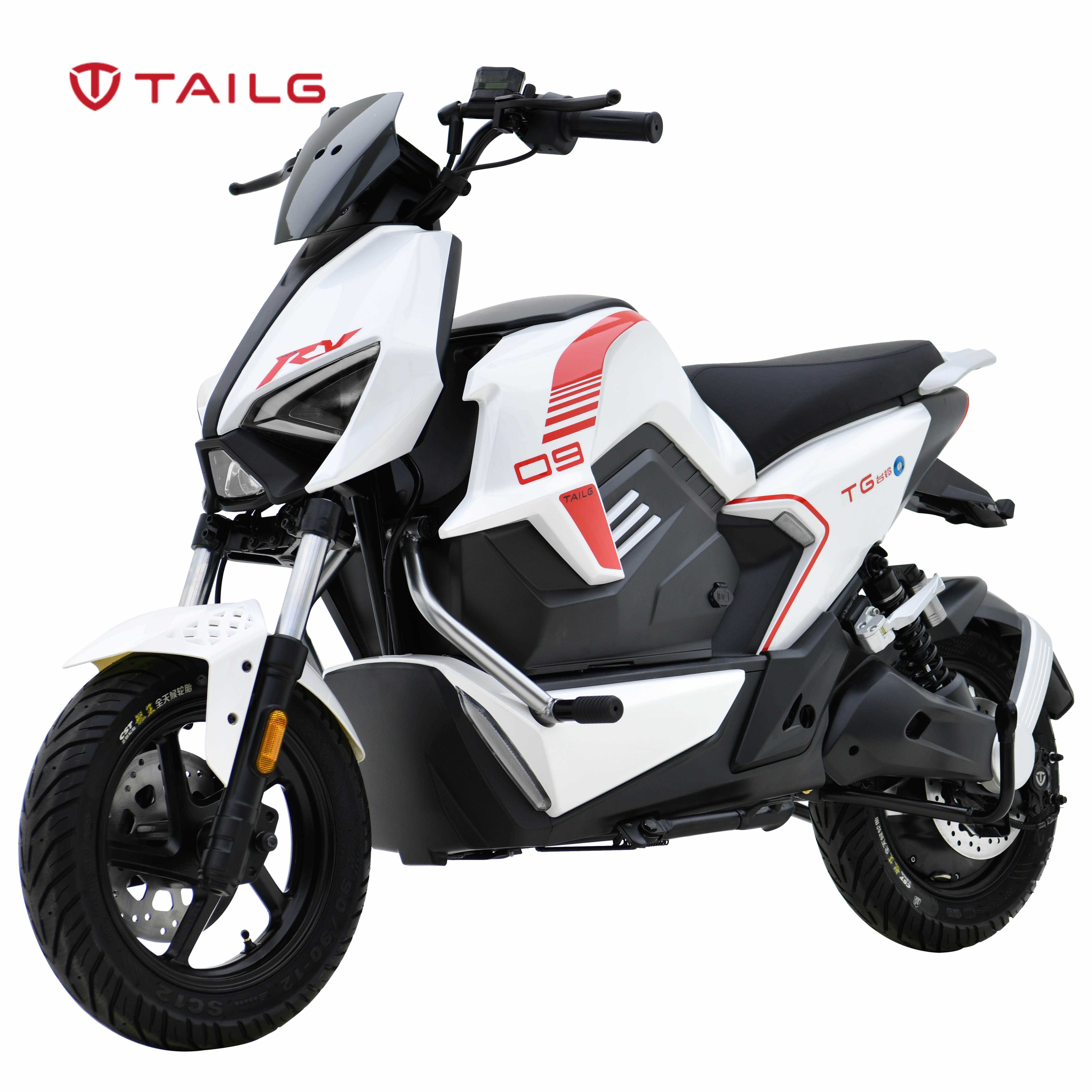 TAILG Fashion Design Sport 250CC 72V Speedometer 2000W Chopper China E Electric Motorcycle For Adults