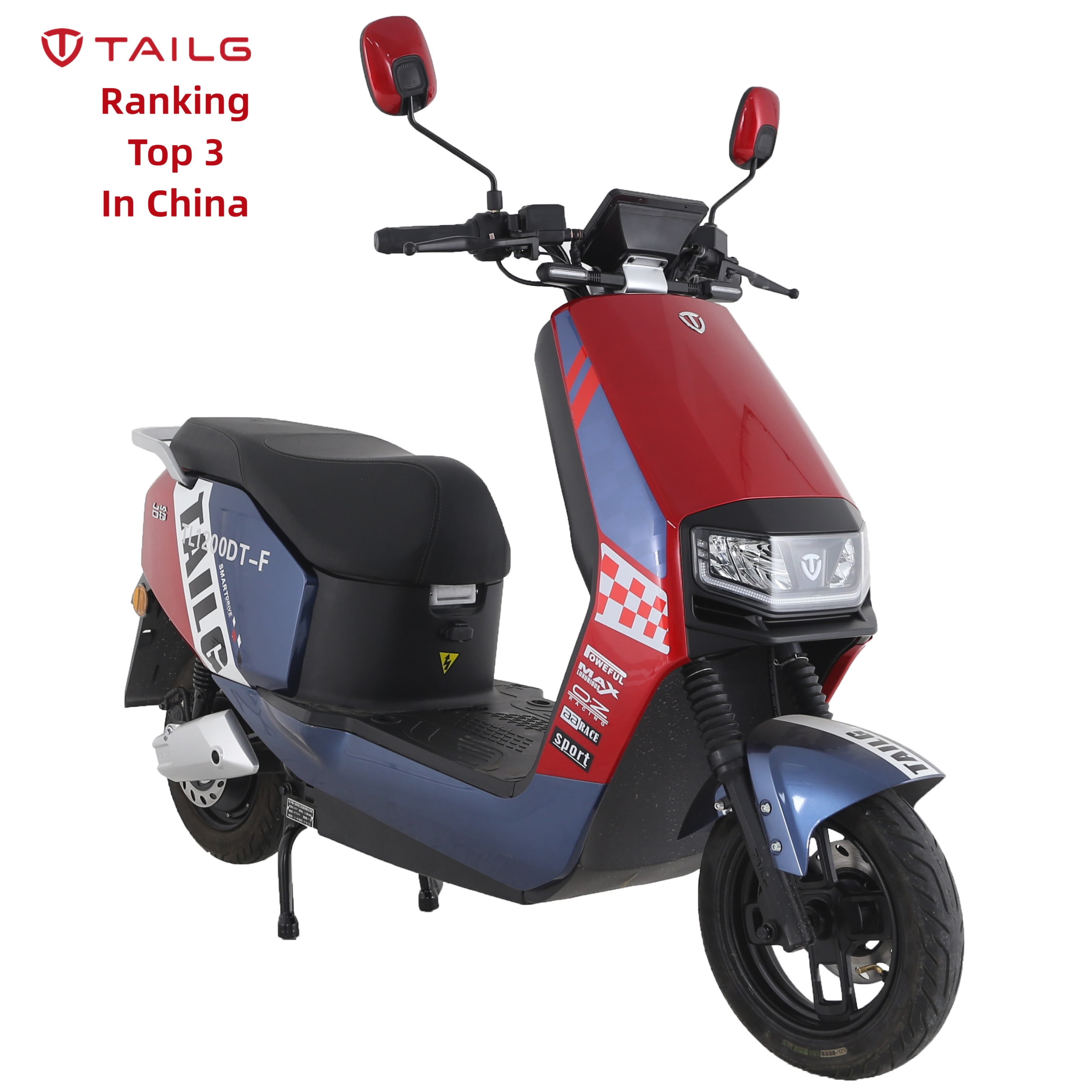 TAILG Chinese Clearance Adults E Motorcycles Lithium Battery 100Km Powerful 60Km/h Fast Speed 2000W Electric Scooter