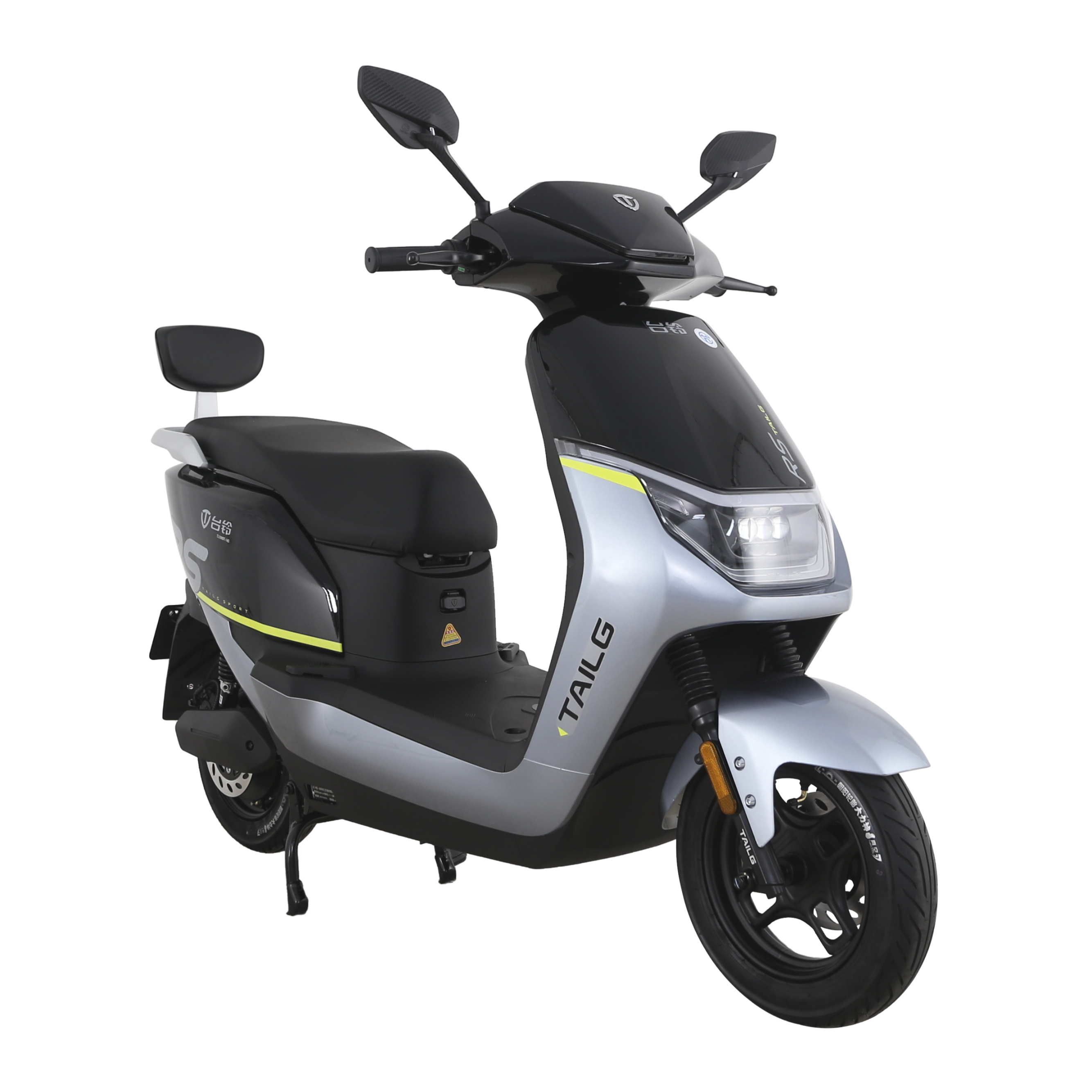 Tailg Custom Motor 1200W Two Wheels 100CC 150CC Kinetic City E Scooters Motorcycles Electric Mopeds For Adult