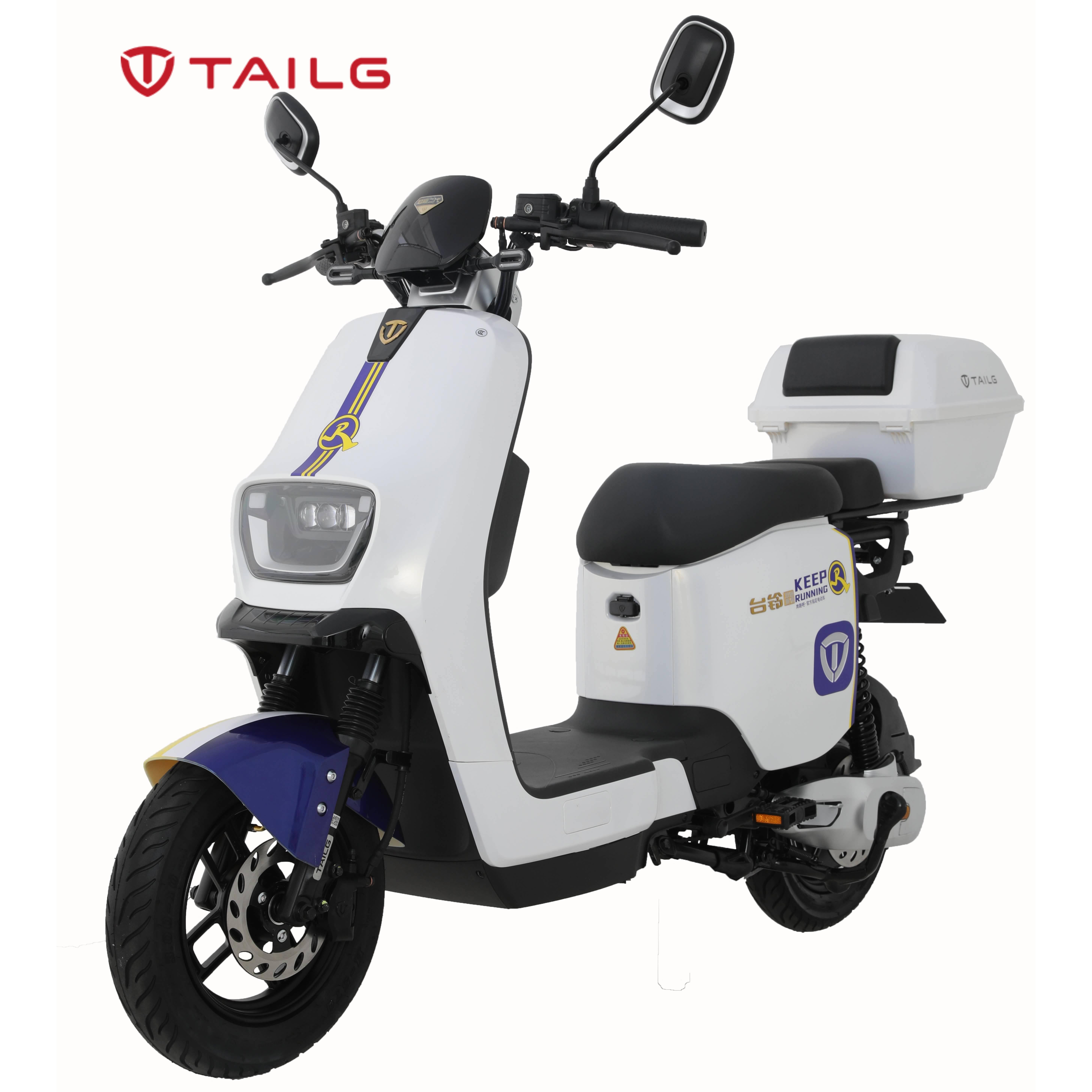 TAILG Clearance Modern Design Lithium Battery Top Range 90Km 500W Cheap Scooters Electric Motorcycle For City