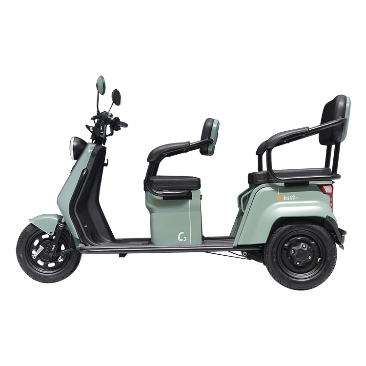 Tailg Best Quality Luxury Classic Passenger Pedicab Rickshaw Electric Tricycle With 3 Wheels