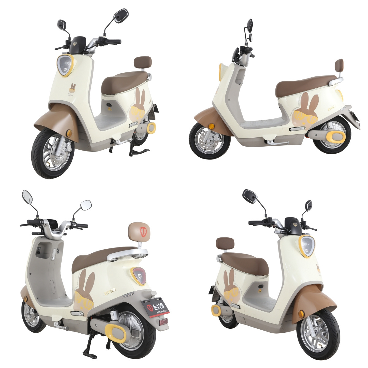 TAILG Hot Selling In China Long Range 150Km 250CC Adult Vintage Style E Moped Pink Scooter Electric Motorcycle