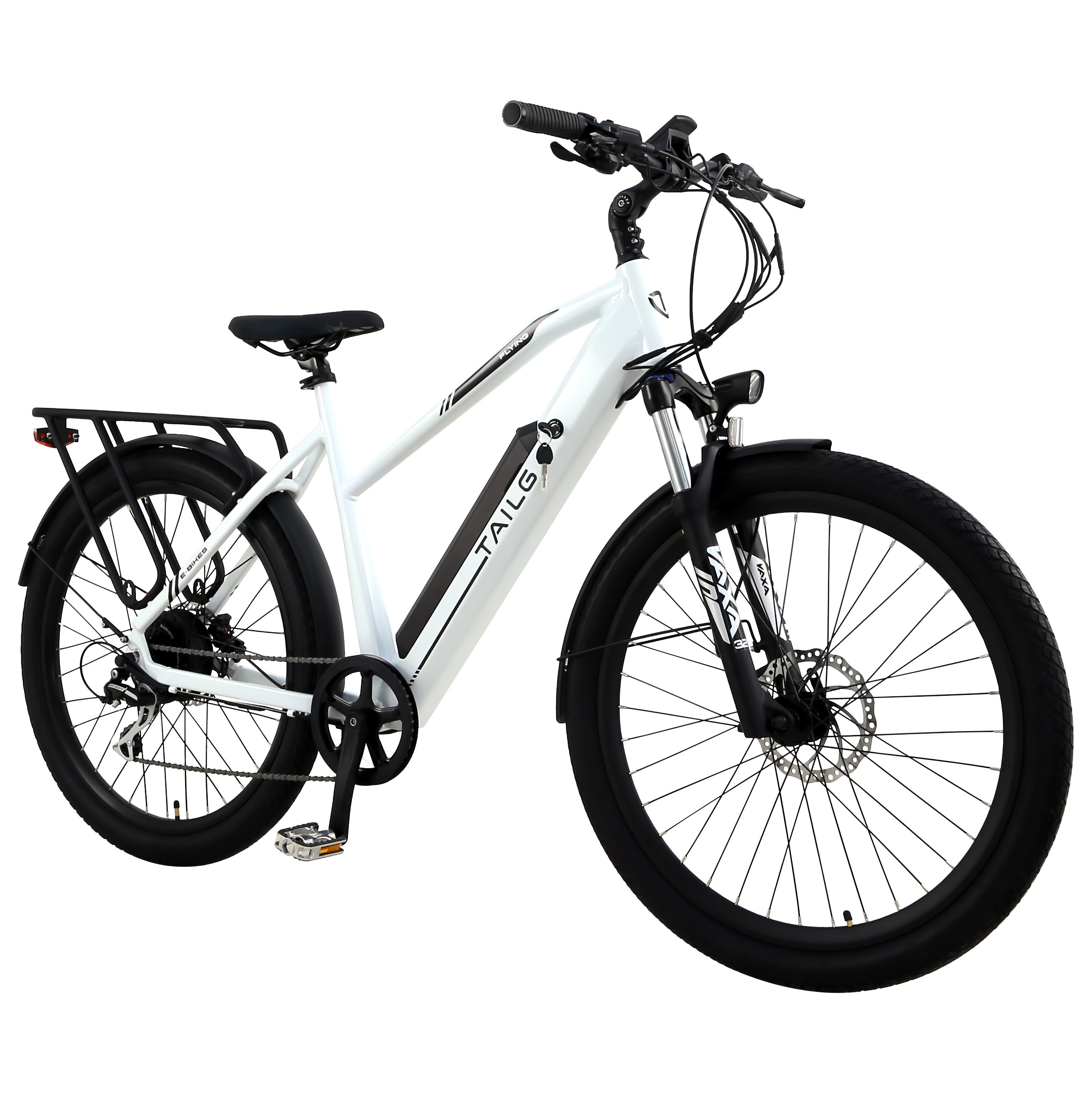 Tailg Rushed 27.5 Fat Inch Aluminum Alloy Frame 500W Battery Enduro Snow E Bike Ebike With LCD Display