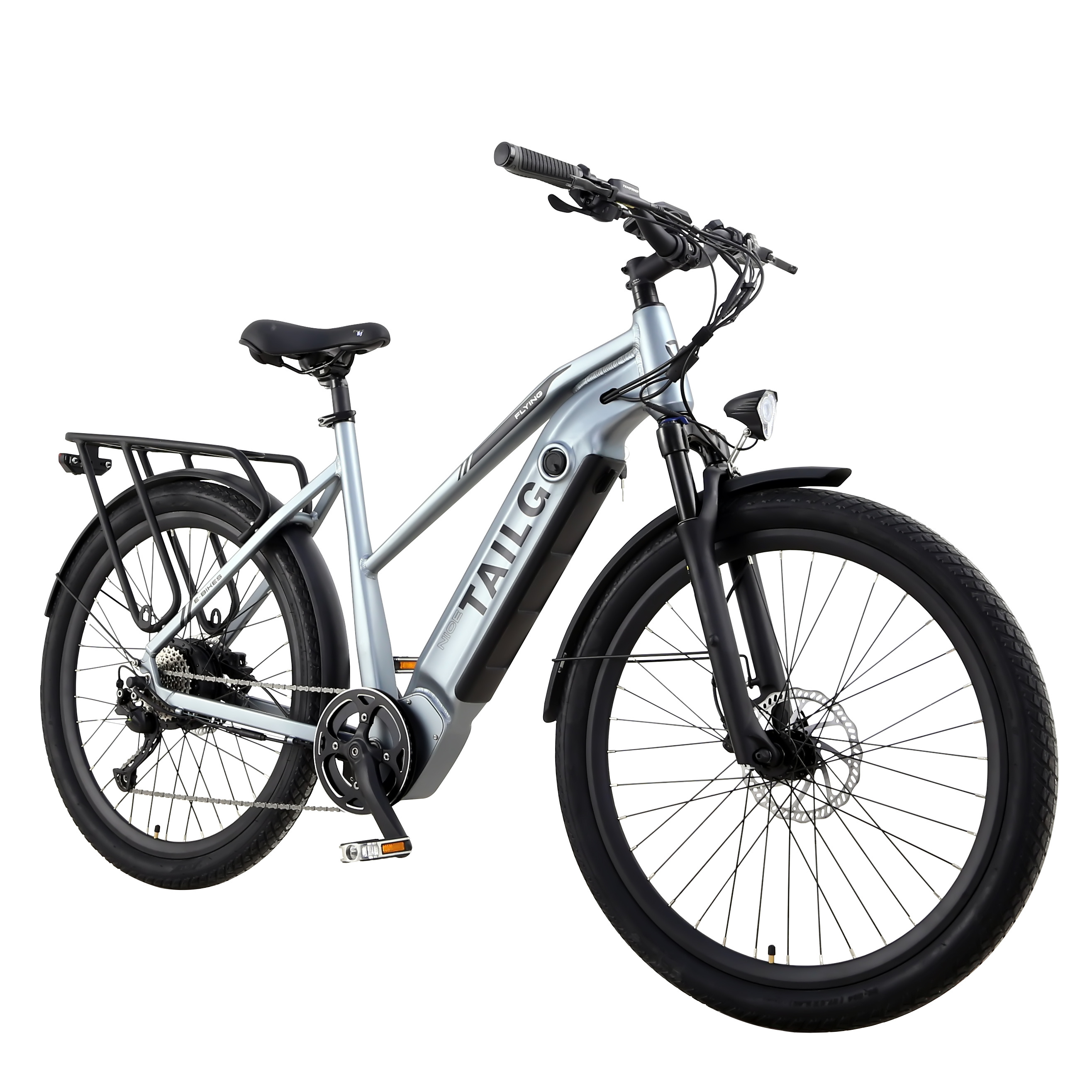 Tailg New Style Adult 500W Customized Suspension Off-road Road Bike Electric Bicycle Fat Tire E Bike For City