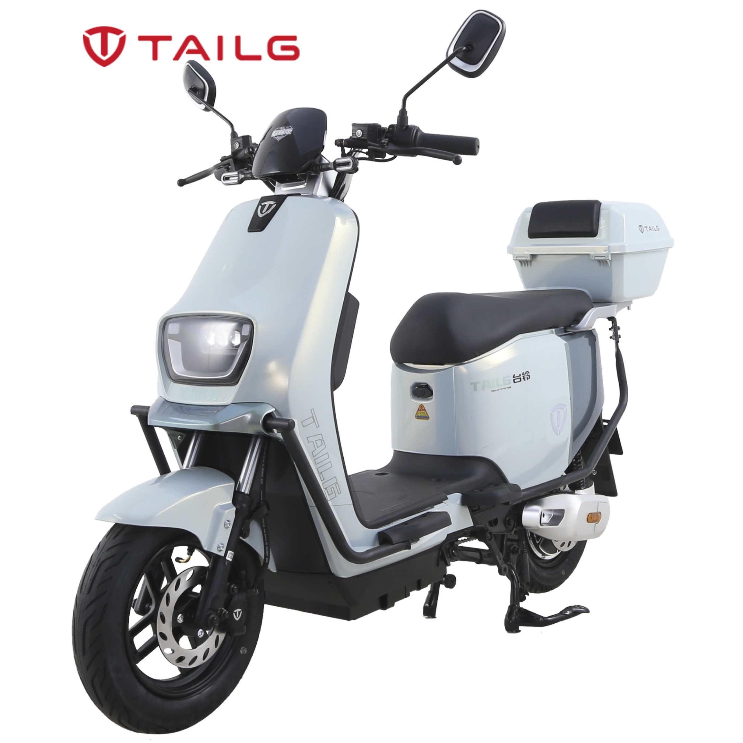 Tailg 2000W Eec Certification Delivery Electric Motor Scooter Motorcycle Tail Boxes With Gear Box