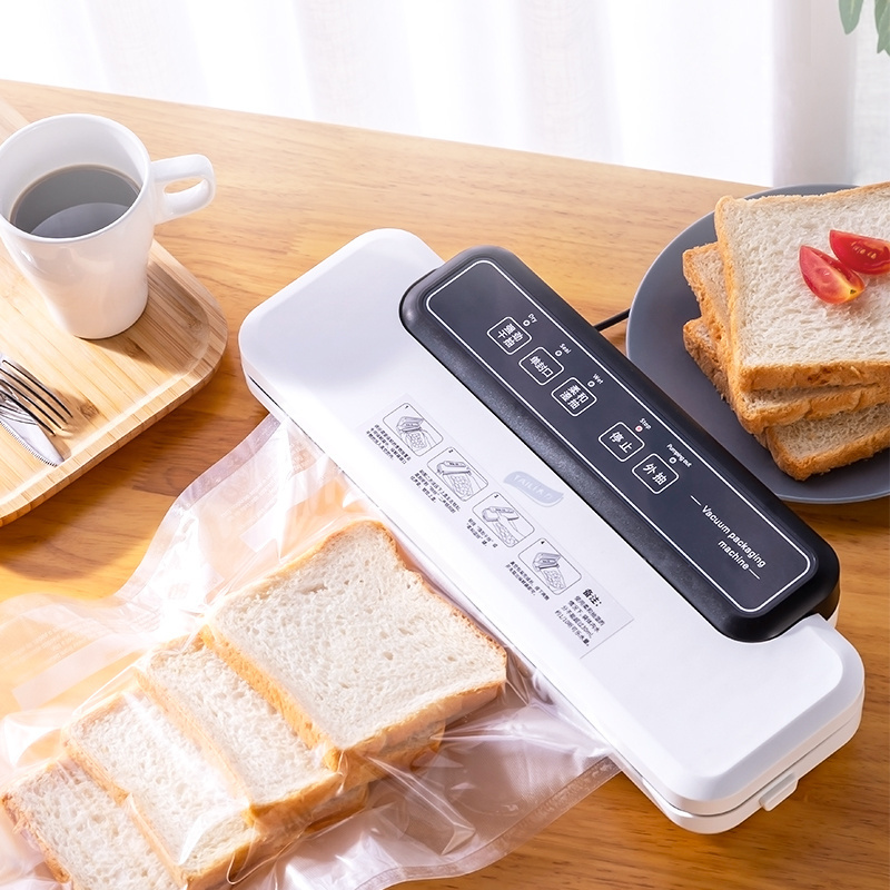 Vacuum Fully Automatic Food Packing Machine Electronic Automatic household Kitchen Home Vacuum Sealer Machine Cutter