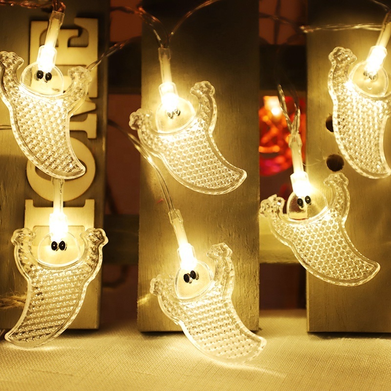 Supplier Wholesale Indoor Decor Battery Operated Led Halloween Decoration Light Pumpkin Led String Light for Hallowmas