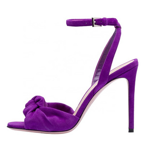 Women High Heel Sandals with Knot Sexy Heeled Knotted Heels