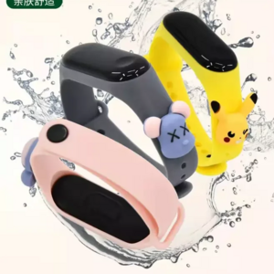 Cute Cartoon Sports Outdoor LED Electronic Children's Digital Watch Holiday Gift Rabbit Waterproof Touchscreen mini Cartoon Doll