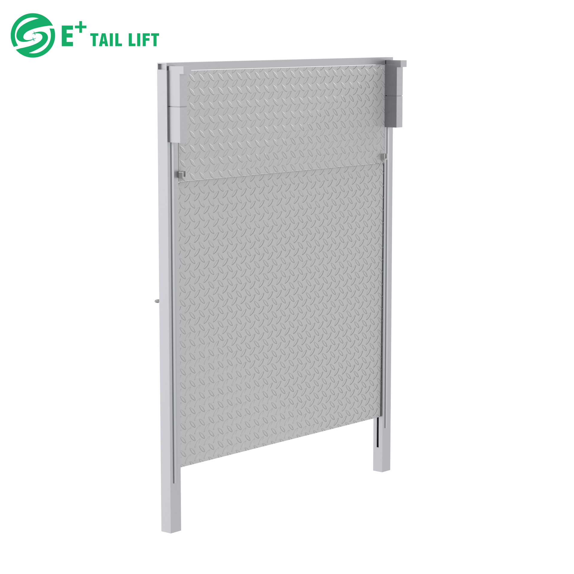 Vertical electric truck tail lift aluminum