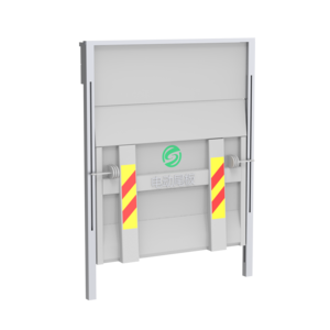 Vertical electric truck tail lift aluminum