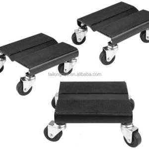 Wheel Dolly 3Pcs Tire Car Dolly Auto Repair Snowmobile Moving Dollies Set for Vehicle Car Auto Repair 1500lbs Capacity