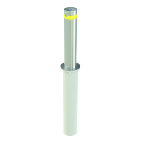 Hot Sale 304 Stainless Steel Reflect Retractable Manual Bollard/Steel Retractable Bollard