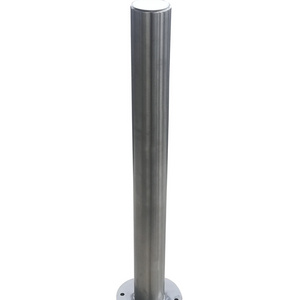 Traffic Control Metal Bollards/Security Surface Mounted Warning Bollard Stainless Steel Post Barrier for Road Street Parking