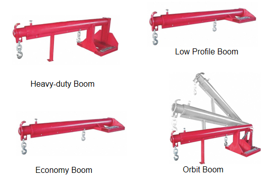 Economy Boom Forklift Telescoping Jib Boom Crane Lift Master Fork Truck Boom