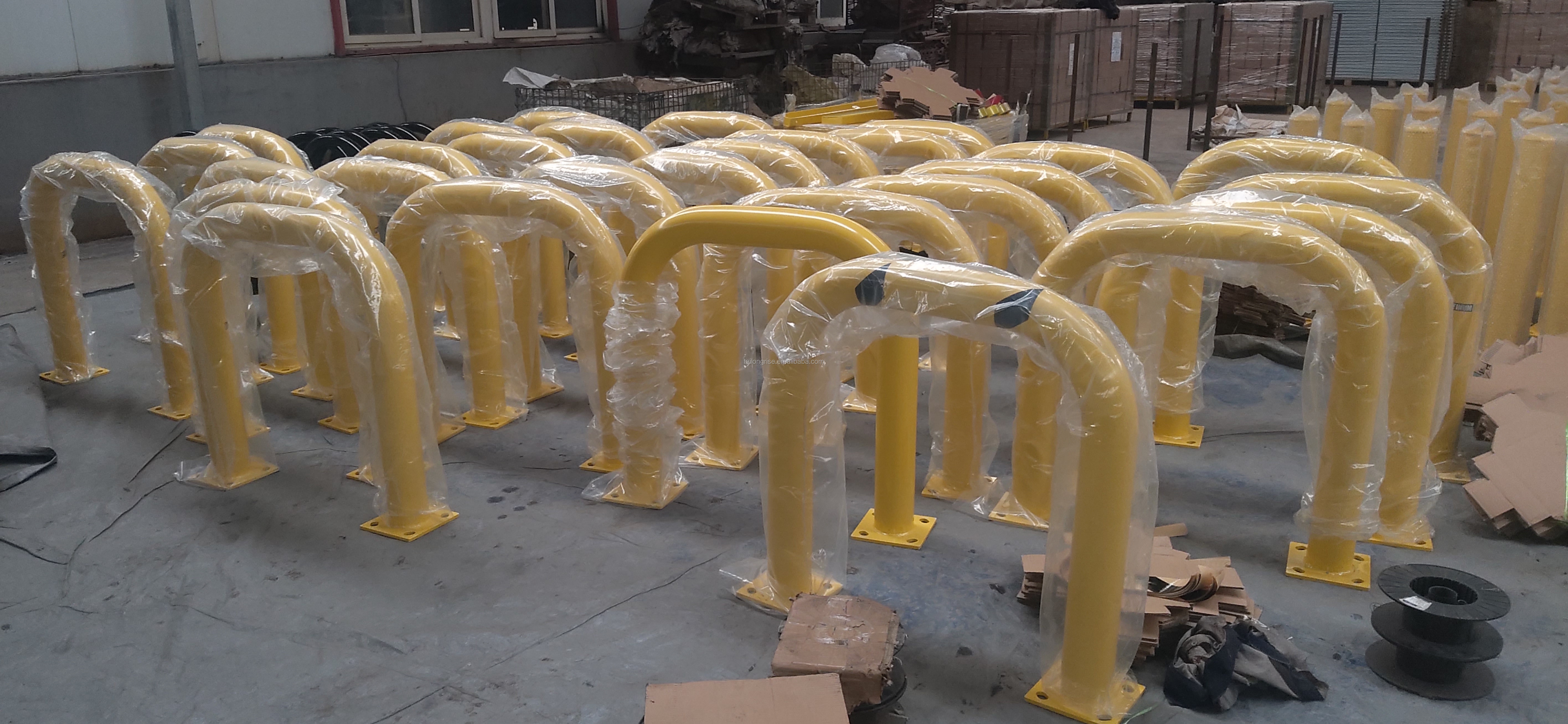 Warehouse Industrial Machinery Protective Barrier Triangle Guard Rail Corner Guards