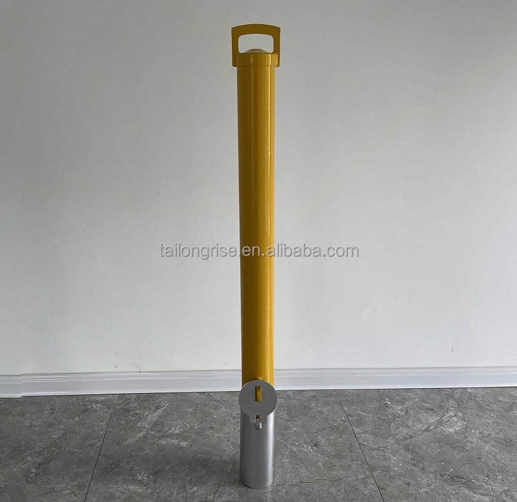 Australia Roadway Warning Steel Bollard Removable Bollard Car Park Iron Road Traffic Barrier Security Bollard