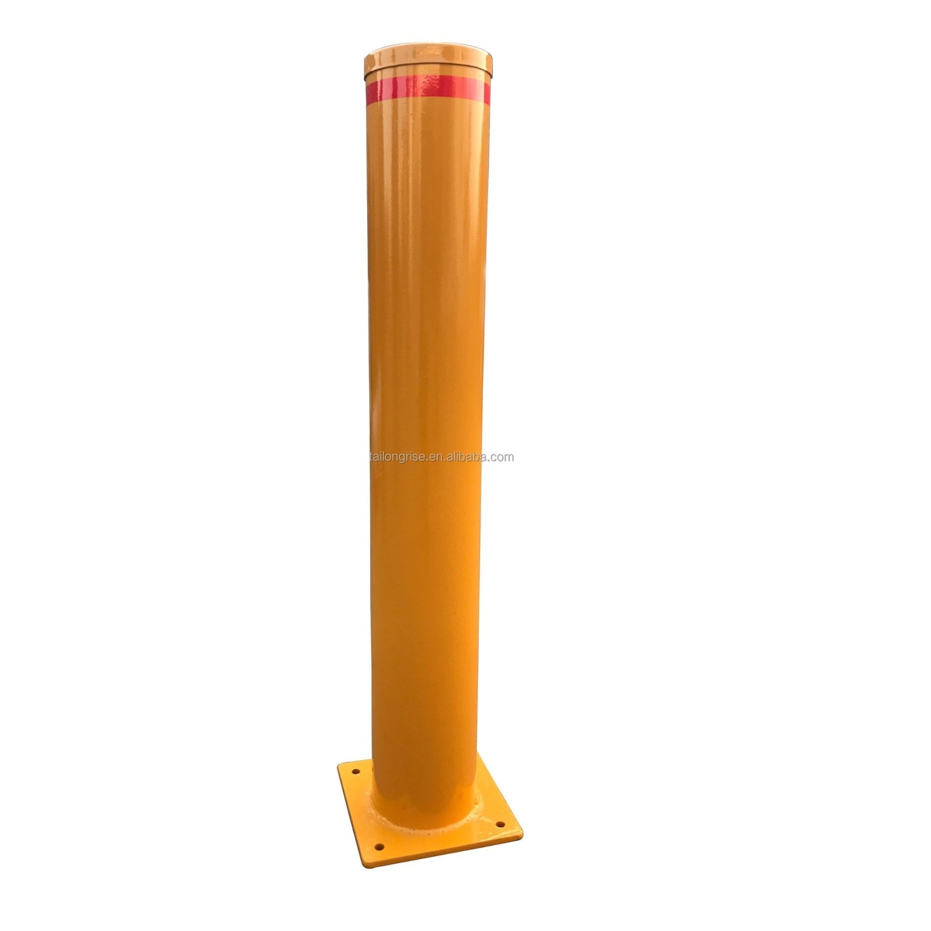 Australia Steel Safety Bollard Post Metal Car Parking Barrier Security Bollard Road Traffic Barrier Types of Bollard