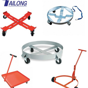 30/55 Gallon Material handling tools steel oil drum dolly