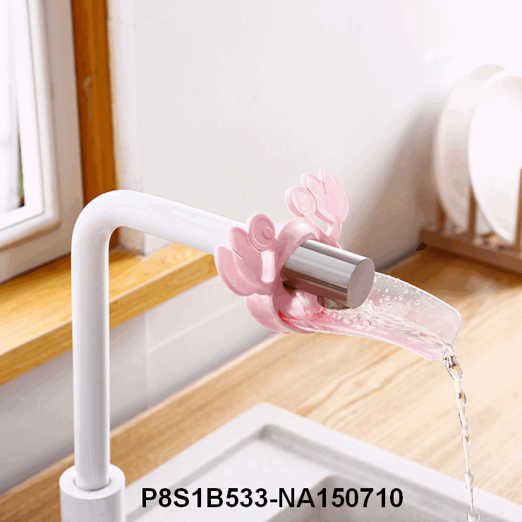 Bathroom cartoon Faucet Extender Kid Children Hand Wash Device Extender Sink Handle Extension Water Tap Extension Bathroom Acces