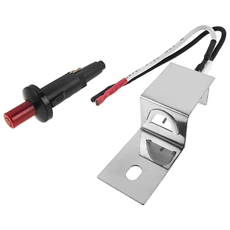 80462 Replacement Igniter Kit for Weber Q100 Q200 Q1000 Q2000 Gas Grills, Push Button Ignitor Gas Starter Parts KW462