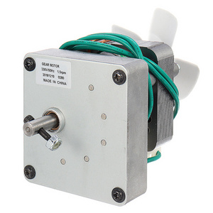 AC gear box shaded pole motor for 220-240VAC barbecue motor/BBQ grill gear box motor 1.5RPM